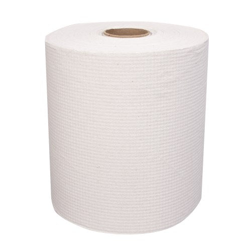 Right Choice™ Paper Hardwound Roll Towel 1-Ply, White, 7.87" X 800' 6/Case