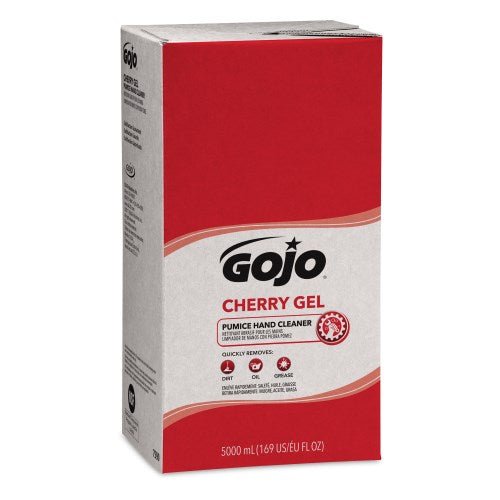 Gojo Cherry Gel Pumice Hand Cleaner 5000 Ml 2/Case