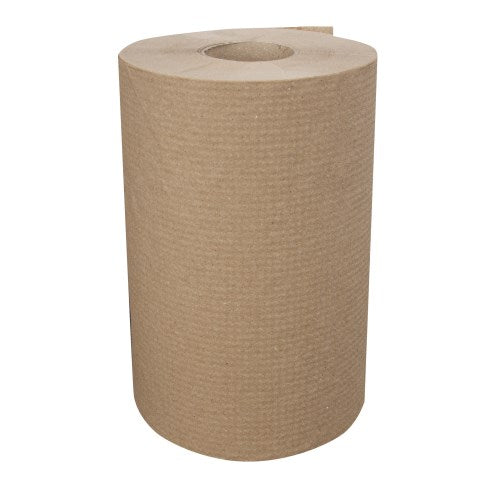 Right Choice™ Paper Hardwound Roll Towel 1-Ply, Kraft, 7.87" X 350'2 12/Case