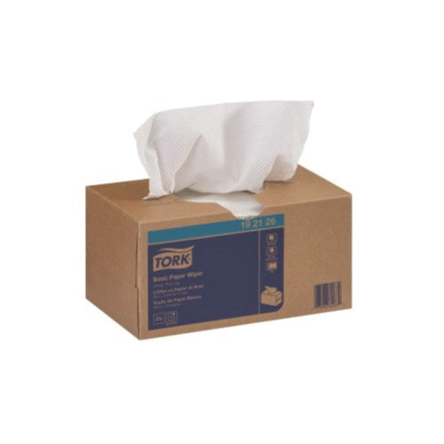 Tork Basic Paper Wiper Pop-Up Box 1 Ply White - 9