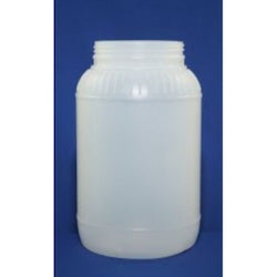 Wide Mouth Bottle With Lid. - 1 Gal. 12/Case