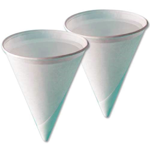 4.5 Oz White Paper Cone Water Cup 5000/Case