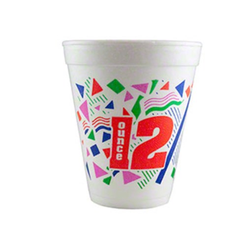 Vio Profits Pals Cup, Ps, Foam, 12 Oz 1000/Case