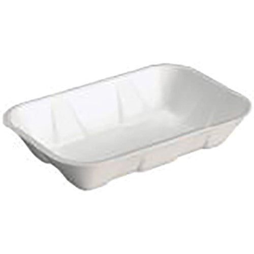 Eps 10K Foam Tray,  White,  10.7" X 6.9" X 2",  1/Cs/250 250/Case