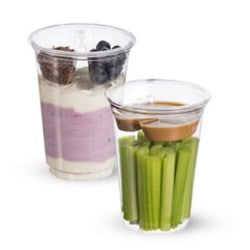 Grab & Go Kit Combo 12 Oz 2 Compartment /Case