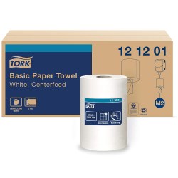 Advanced Centerfeed Hand Towel, 2-ply, 9 X 11.8, White, 600/roll, 6/carton
