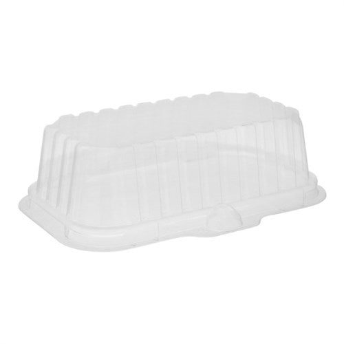 Ops Dome-style Lid, 17s Deep Dome, 8.3 X 4.8 X 2.1, Clear, Plastic, 250/carton