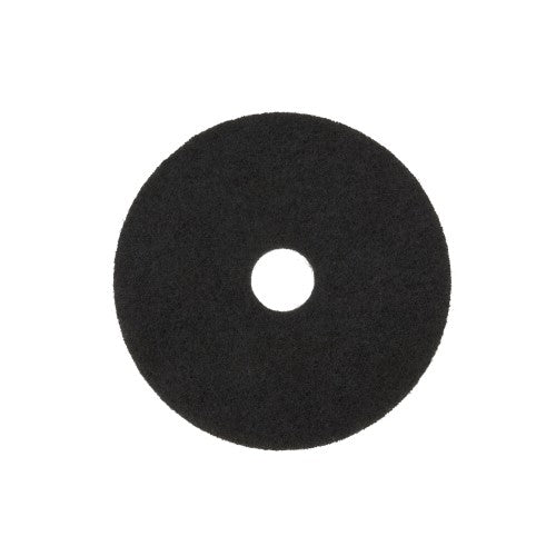 Low-speed Stripper Floor Pad 7200, 13" Diameter, Black, 5/carton