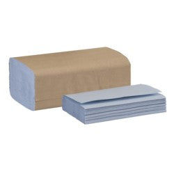 Windshield Towel, 2-ply, 9.13 X 10.25, Blue, 140/pack, 16 Packs/carton