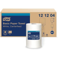 Centerfeed Hand Towel, 2-ply, 7.6 X 11.8, White, 600/roll, 6 Rolls/carton