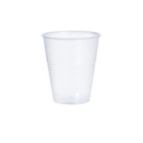 High-impact Polystyrene Squat Cold Cups, 12 Oz, Translucent, 50 Cups/sleeve, 20 Sleeves/carton