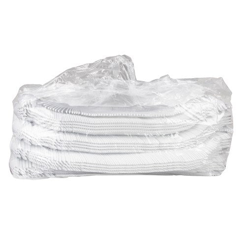 White Medium Weight Polypropylene Bulk Pack Spork 1000/Case
