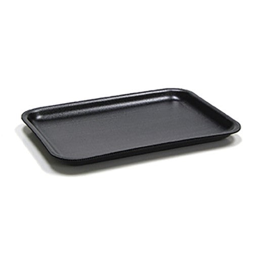 Foam Tray Black - 8.70" X 6.20" X 0.61" 500/Case