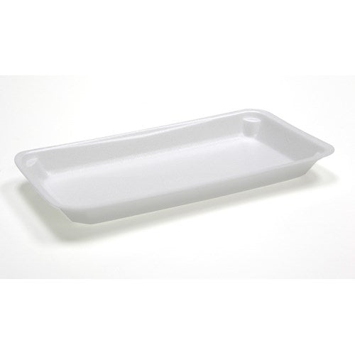 Foam Tray White - 10.75" X 5.5" X 1.25" 400/Case
