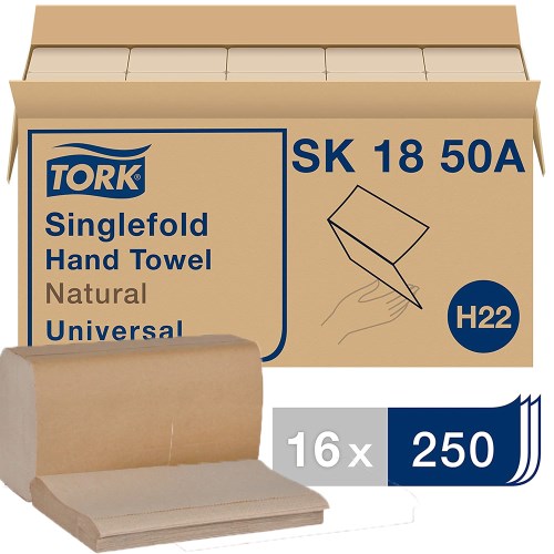 Tork Paper Hand Towel Natural 16/250/Case