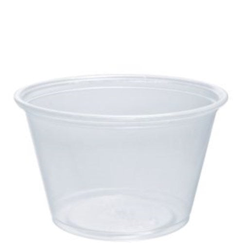 Plastic Portion/Souffle Cup, 4 Oz0 2500/Case