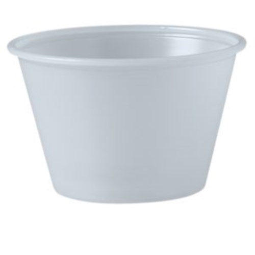 Souffle Cup, Plastic, 4 Oz, Translucent 2500/Case