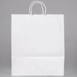 Super Royal Shopping Bag, White, 14" X 10" X 15", 1/Bdl/200 200/Bundle