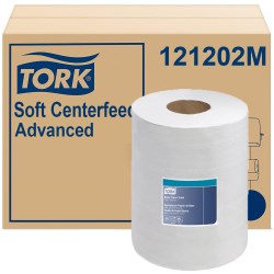 Advanced Centerfeed Hand Towel, 2-ply, 8.25 X 11.8, White, 610/roll, 6/carton