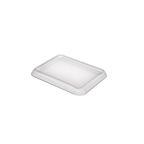 Clear Pet Lid For Medium Rectangle Trays - 6.5" X 8.5" 390/Case