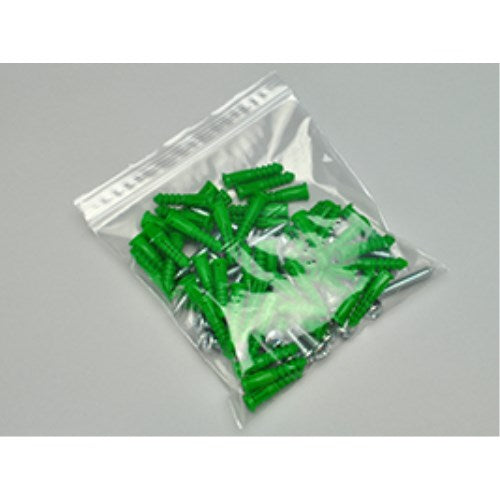 Zip Lock Plastic Clear 2 Mil Storage Bag - 7" X 8" 1000/Case