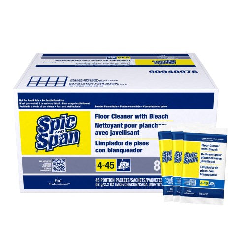 Spic And Span Floor Cleaner With Bleach - 2.2 Oz. 45/Case