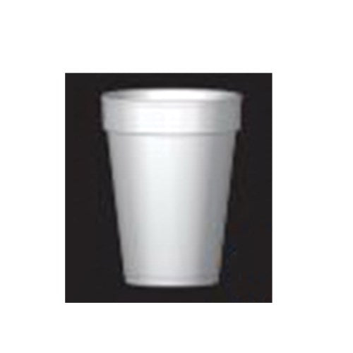 White Foam Cup - 10 Oz. /Case