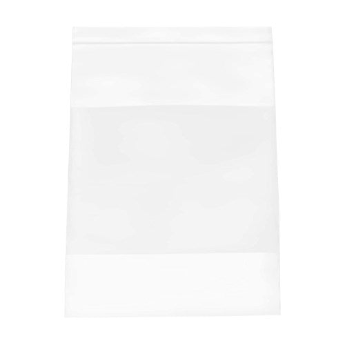 732138 Reclosable Bag 2-Mil 4X6 Clear White Write On Block 1000/Case