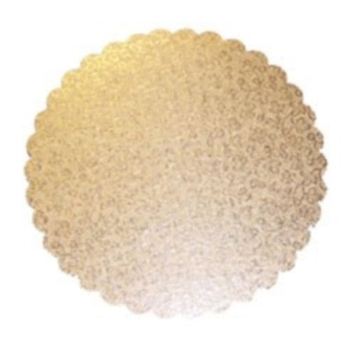 Golden Lace Cake Circle Corrugated - 9" 200/Case