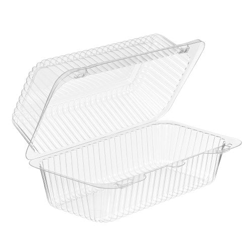 Rectangular 1-Compartment Clamshell - 48.4 Oz. 300/Case