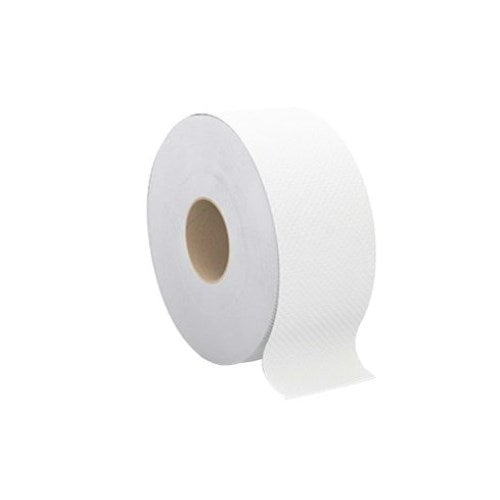 Select 2-Ply Core White Jumbo Bath Tissue - 3.45" X 750 Ft. 12/Case