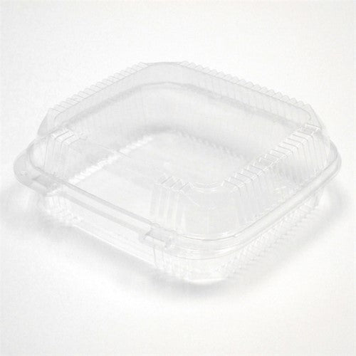Clearview Smartlock Hinged Lid Container, 49 Oz, 8.2 X 8.34 X 2.91, Clear, Plastic, 200/carton