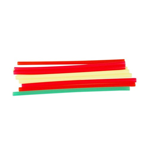 Fat Straws 8" Assorted Neon Colors 2400/Case