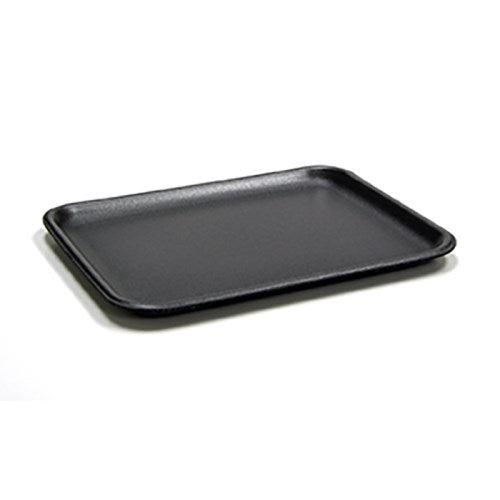4S Black Foam Tray - 9.13" X 7.13" X 0.61" 500/Case