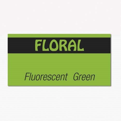 Fluorescent Green And Black Label - 19 Mm X 10 Mm 15/Sleeve