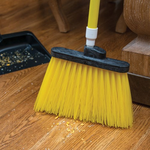 Sparta Spectrum Duo-Sweep Angle Broom Yellow - 56" 1/Each