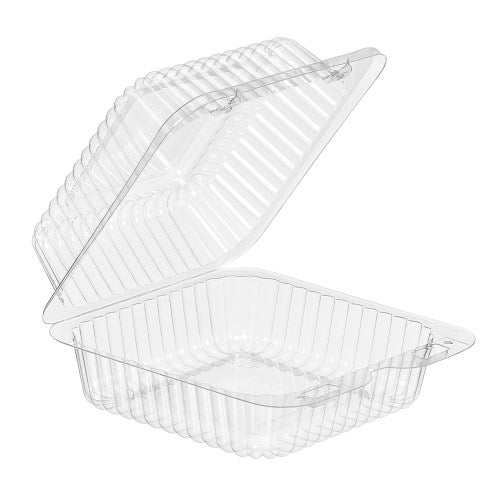 Id Clear Pet Square Container - 27 Oz. 500/Case