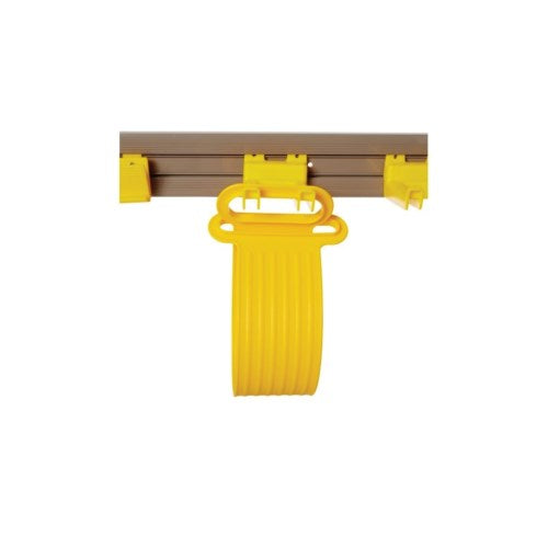 Closet Organizer/tool Holder, 34w X 3.25d X 4.25h, Gray