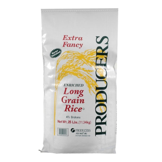 Producers Rice Mill Extra Fancy Long Grain White Rice-25 lb.