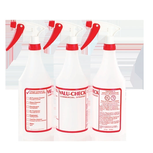 Tolco Spray Bottle 3- Pack Combo 32 oz. With Trigger Spray-3 Each-1/Case