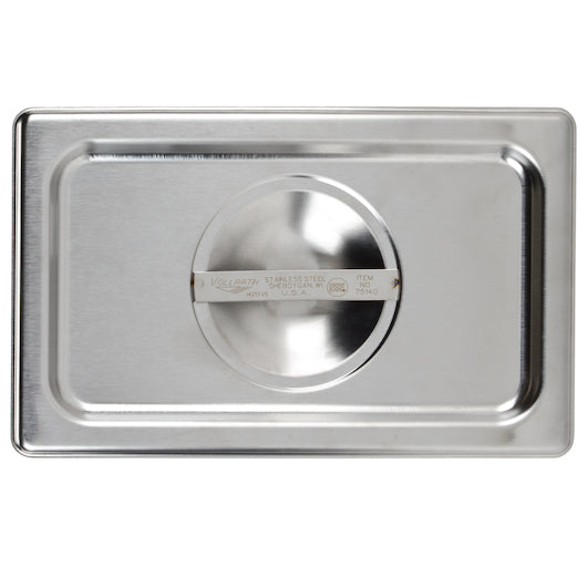 Vollrath 1/4 Size Flat Stainless Steel Cover Pan-1 Each