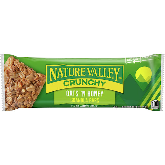 Nature Valley Kosher Oats 'N Honey Crunchy Granola-0.74 oz.-144/Case