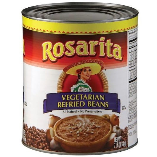 Rosarita Bean Vegetable Refried-112 oz.-6/Case