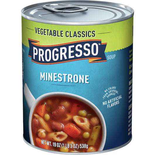 Progresso Vegetable Minestrone-19 oz.-12/Case