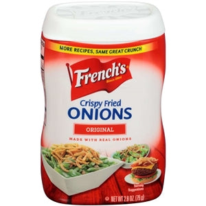 French's Original French Fried Onion-2.8 oz.-15/Case