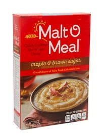 Malt O Meal Maple Brown Sugar-28 oz.-12/Case