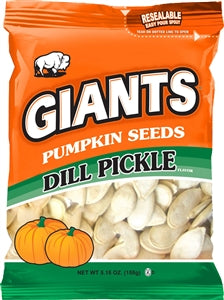 Giant Snack Giants Pumpkin Seed Dill-5.15 oz.-12/Case