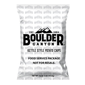 Boulder Canyon Kettle Chips Natural Flavor-16 oz.-8/Case