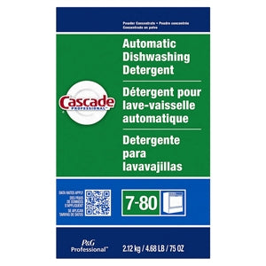 Cascade Professional Auto Dish Detergent Concentrate Powder-75 oz.-7/Case