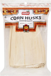 Badia Corn Husks Hoja Tamal-6 oz.-6/Case